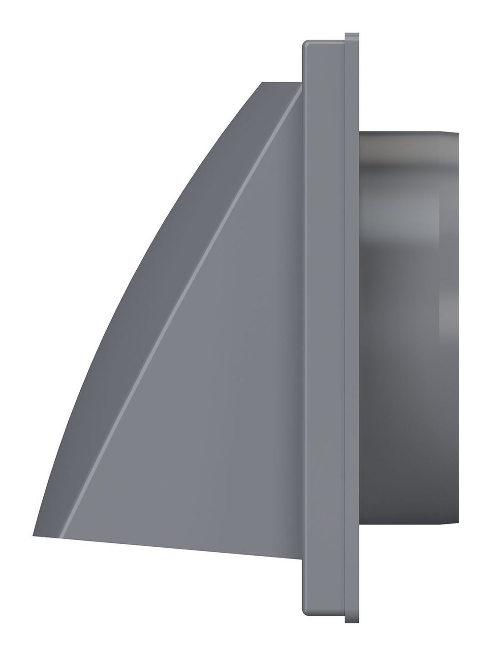 Выход стенной КФВ фланец D100 обр.клапан 150x150 ASA Gray ERA