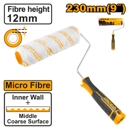 Валик малярный INGCO HRHT042301D INDUSTRIAL 12x230 мм