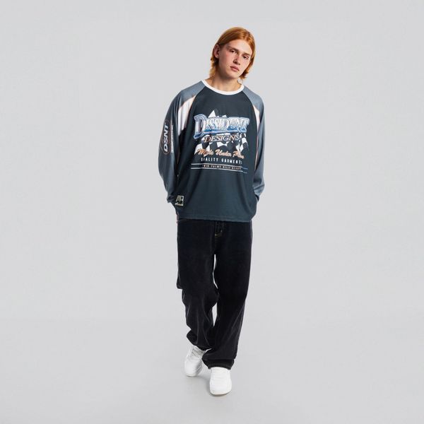 Лонгслив джерси DD Derby темно-серый - фото 6