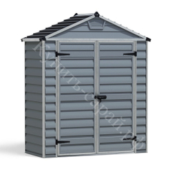 Сарай из поликарбоната Palram SkyLight 6x3 grey