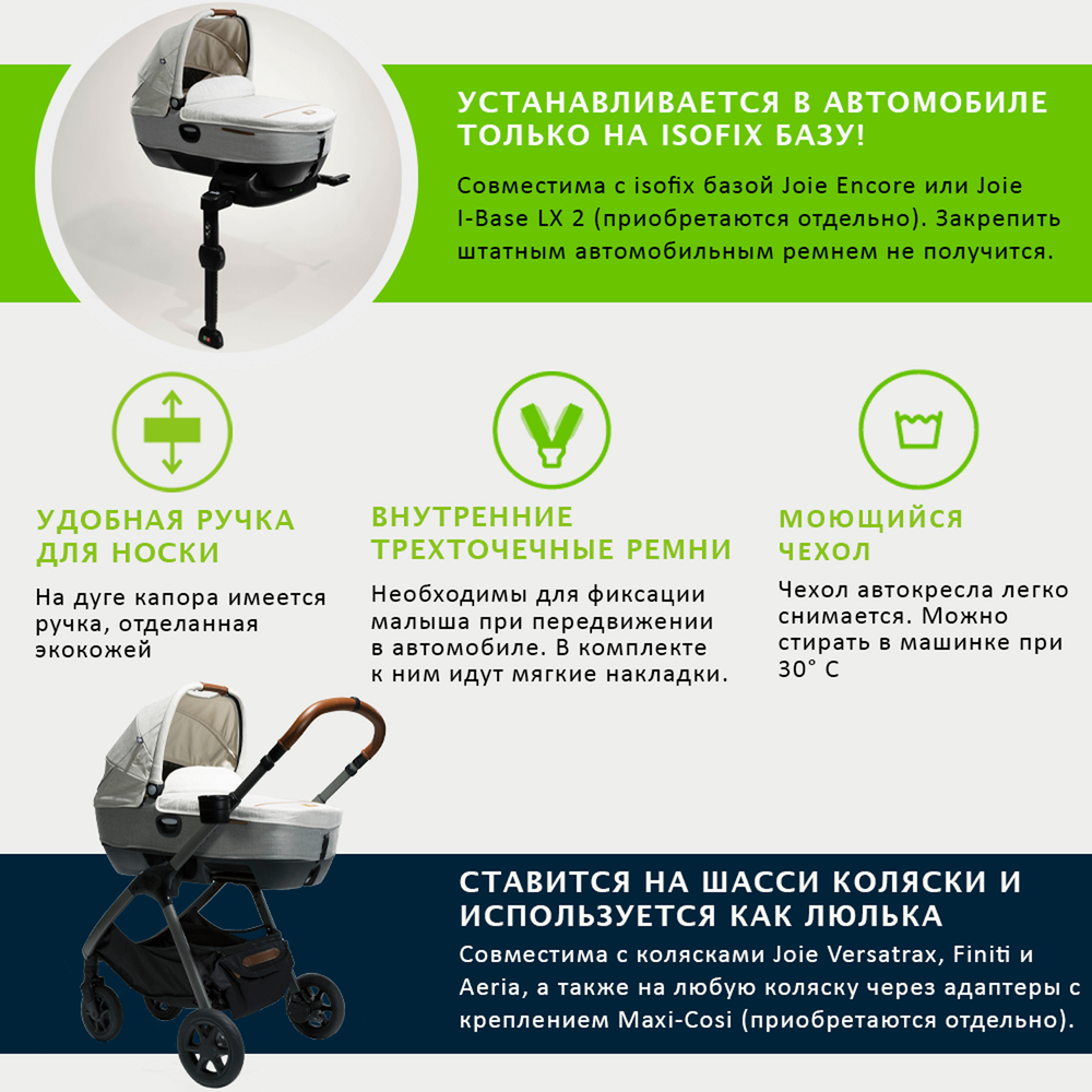 Детское автокресло Joie Calmi