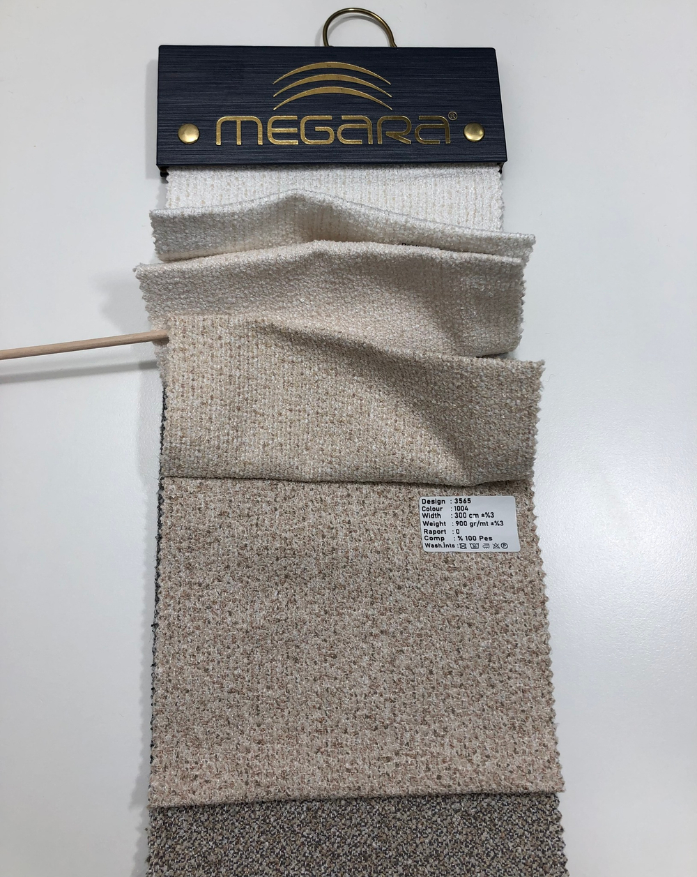 Портьерная ткань Megara арт. 3565 (высота 300 см, Турция)