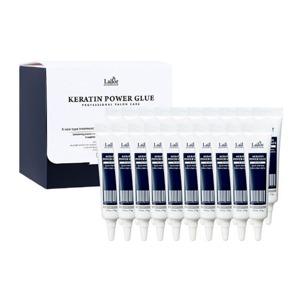 Сыворотка с кератином для секущихся кончиков, Lador Keratin Power Glue 15ml