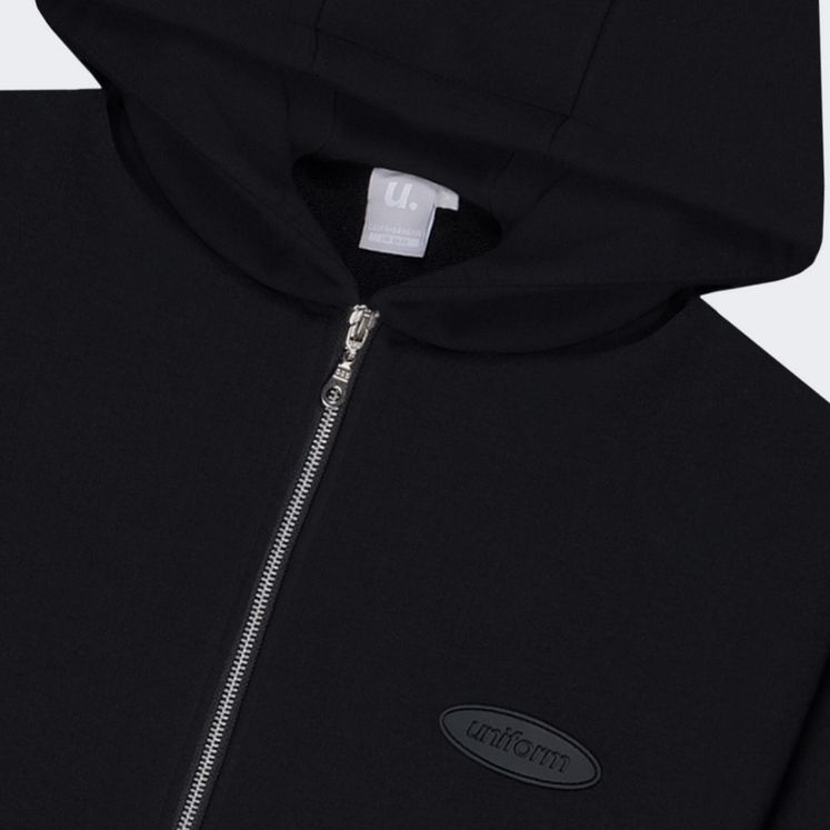 Худи UNIFORM Zip Regular, черный