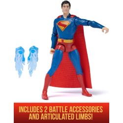 DC Comics - фигурка SUPERMAN 15 см Epic Strike + аксессуары 20152204
