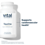 Vital Nutrients, таурин, 120 веганских капсул (1000 мг в 1 капсуле)
