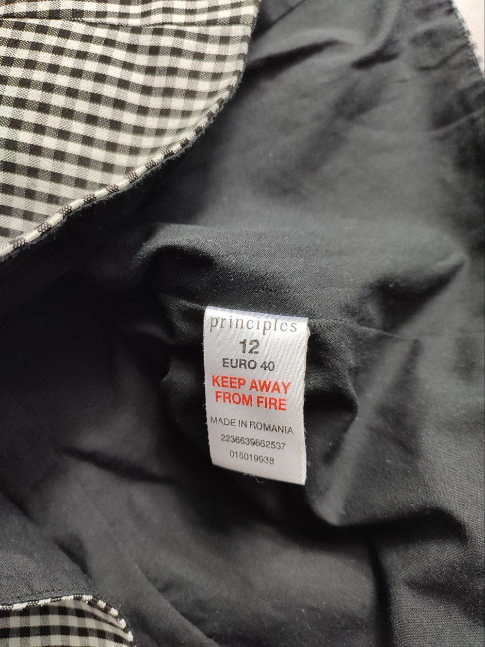 Блузка Principles для делового образа, маркировка 40, визуально на 46 размер