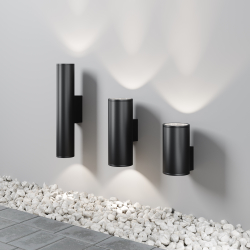 Уличный настенный светильник Outdoor O514WL-L15B3K