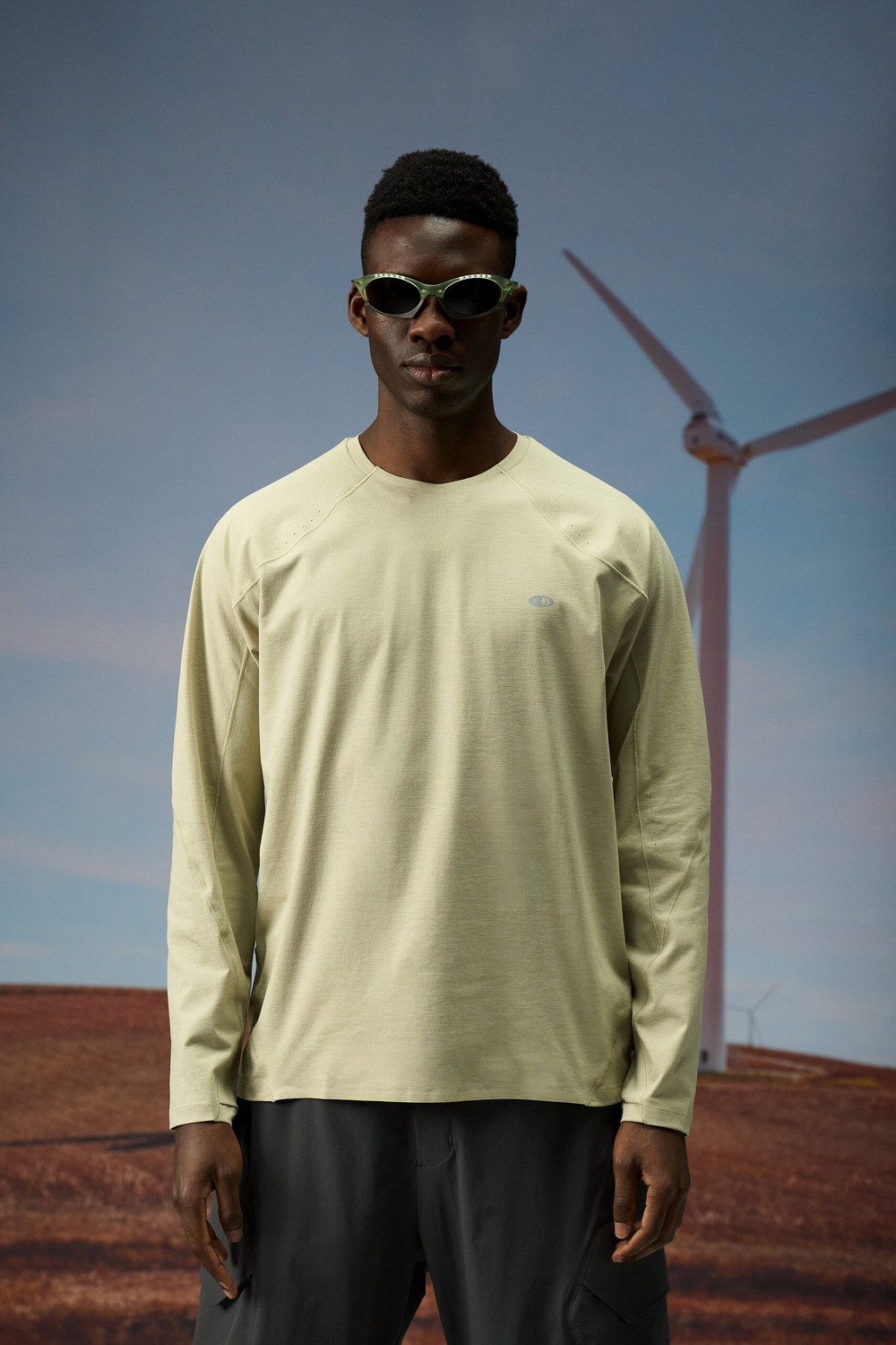 Лонгслив Nothomme Blue Monte Breathable Long Sleeve "Velvet Yellow"