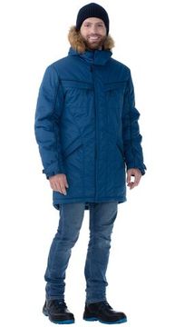 Куртка зимняя "Базис" (синий)