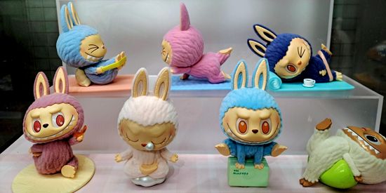 LABUBU эльф мягкая игрушка Серия "Макарон" подарок