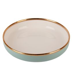 Тарелка "Royal line. Mint" 21,5*21,5*4,5см. (min6) (транспортная упаковка)