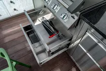 Тумба-основание газового гриля Broil King Baron 420 Bi с двумя дверями, 90x82х61 см, Ontario, KuhniGrill