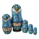 Матрёшка 21см "С зайкой" 5мест