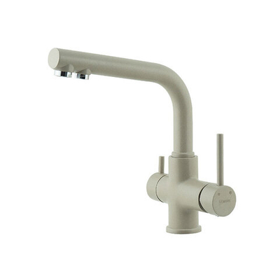 смеситель кухня LEMARK Comfort с подключением к фильтру для питьевой воды, грей LM3061PGR