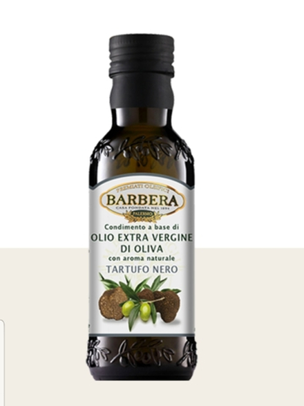 Масло оливковое BARBERA ТРЮФЕЛЬ ЧЁРНЫЙ Extra Virgin 250 мл Италия