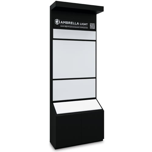 Бренд-зона 1-секционная L1000*W400*H2700mm