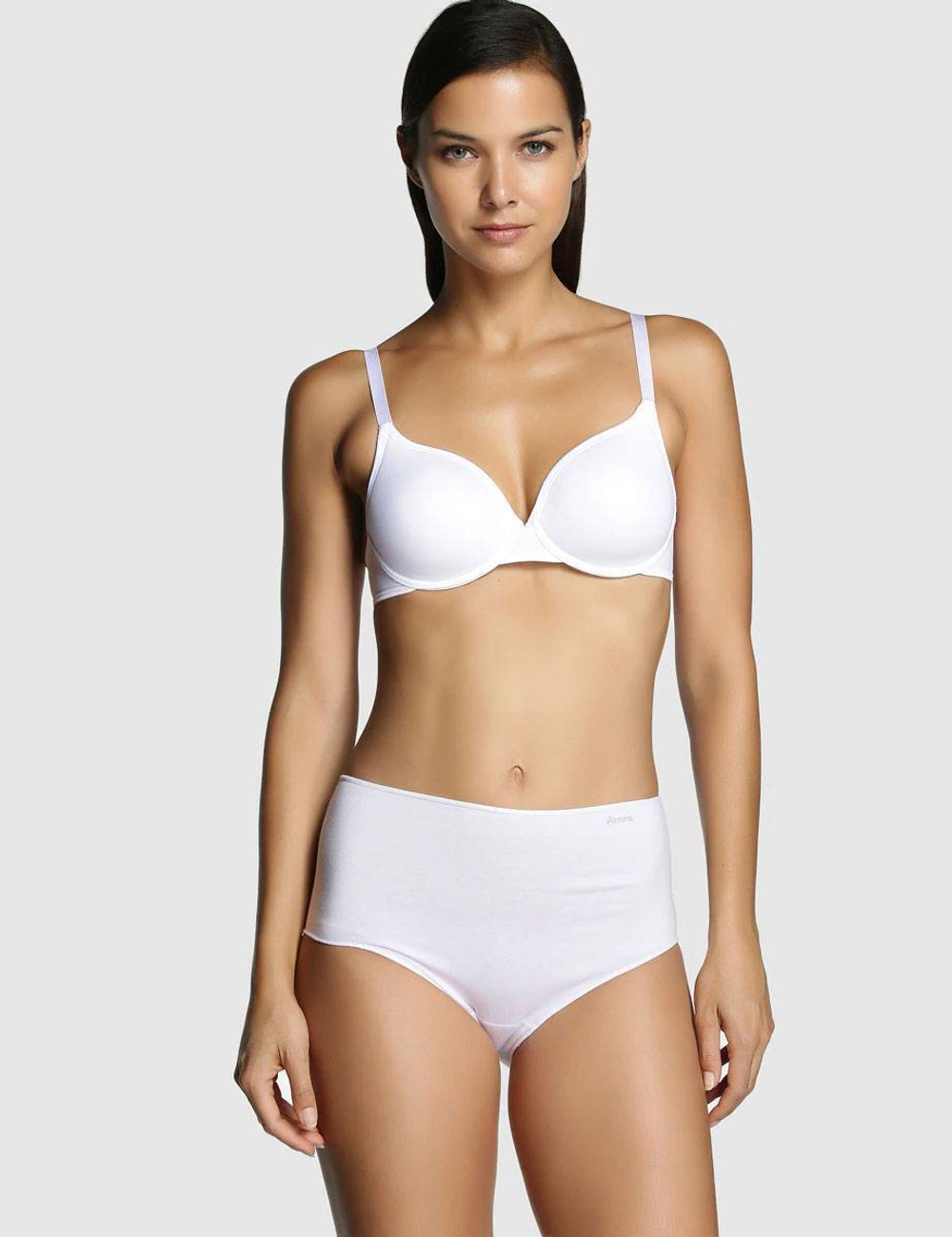 Трусики из эластичной микрофибры Perfect Day Cotton (Размер: M) (Цвет: кофейный)