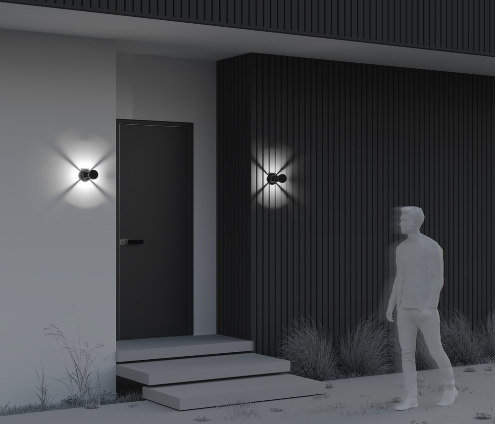 Уличный настенный светильник Outdoor O458WL-L9GF3K