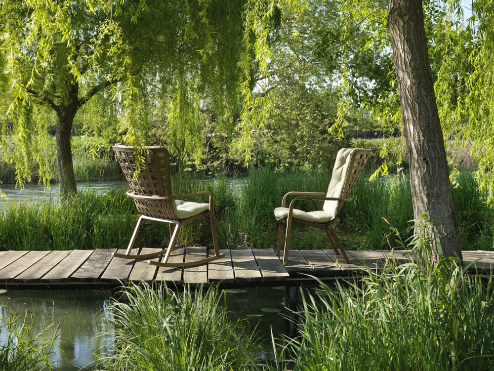 Комплект полозьев для кресла-качалки Nardi Kit Folio Rocking, тортора