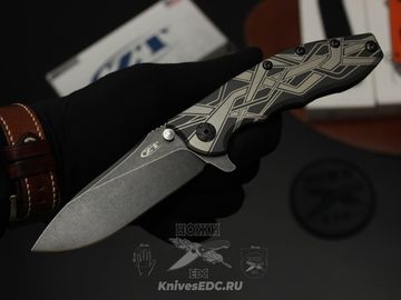 Нож складной Zero Tolerance 0562TiS110V с клинком из стали CPM-110V, рукоять титан