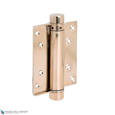 Петля пружинная односторонняя Aldeghi 100*38*2мм никель   ALD116/103AN100