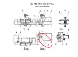 код 317170012 Тормоз ТКГ-300У2