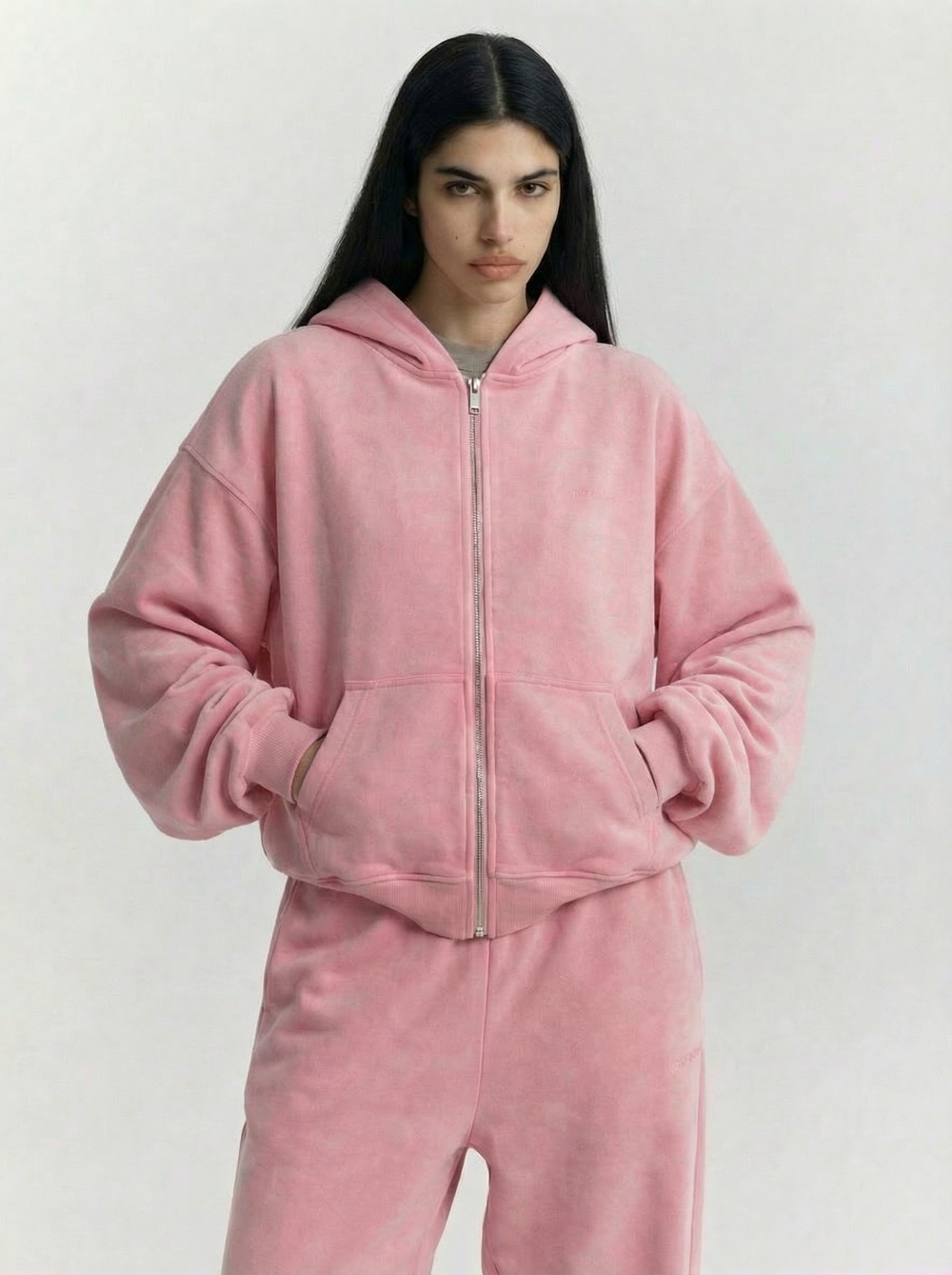 Зип худи из футера