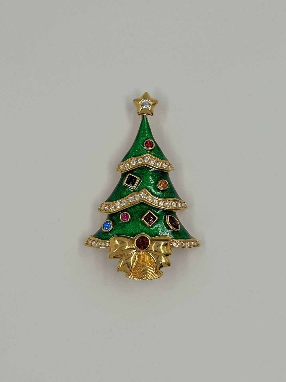 Брошь Ель Franklin Mint