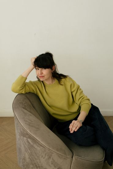 Джемпер Л.Т., 100% шерсть ягнёнка, цвет бутон лилии.