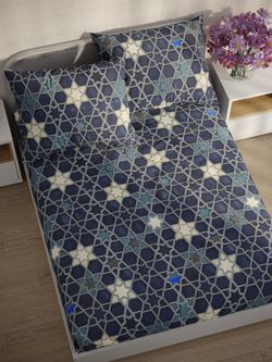 Постельное белье перкаль Сказка "Мозаика" 1,5-сп Наволочка 50х70 см 1 шт Простынь 150x215 см Пододеяльник 145x215 см