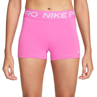 Женские Шорты теннисные Nike Pro 365 3in - playful pink/white