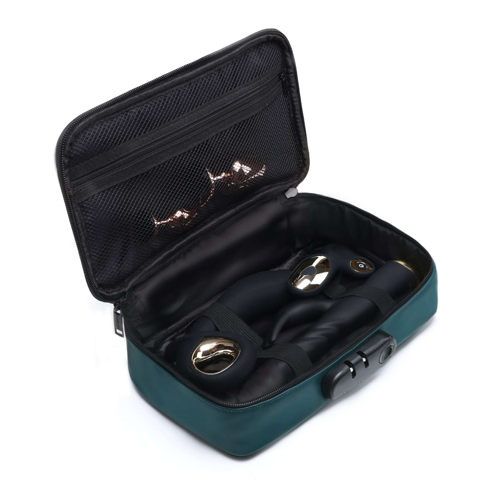 Сумочка для хранения игрушек Dorcel DISCREET BOX LUXURY GREEN