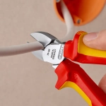 Кусачки боковые хромированные 160 мм Knipex 70 06 160