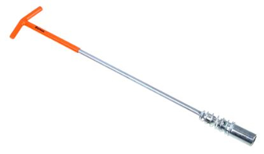 Ключ свечной с карданчиком на 16*500мм Ермак c резинкой 736240