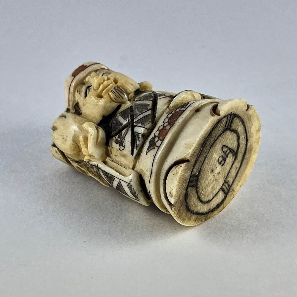 Статуэтка нэцкэ Дайкоку (семь богов счастья)