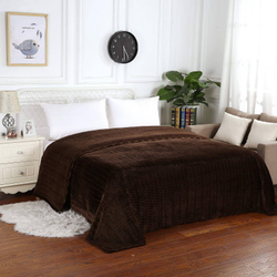 Плед 220x240 Sofi De MarkO Орфей коричневый