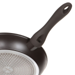 Сковорода алюминий, 26 см, антиприг, Daniks, Ombre, беж-шоколад, FPW-26-SM-AMBR-B, индукц