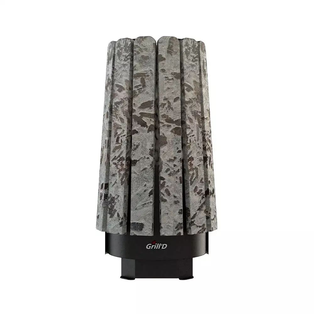 Дровяная банная печь Grill'D Cometa Vega 180 Long Window Max Stone (Серпентинит)