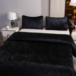 Велюровое покрывало ромб OVF034