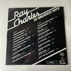 Винтажная виниловая пластинка LP Ray Charles 20 Greatest Hits (Германия 1988)