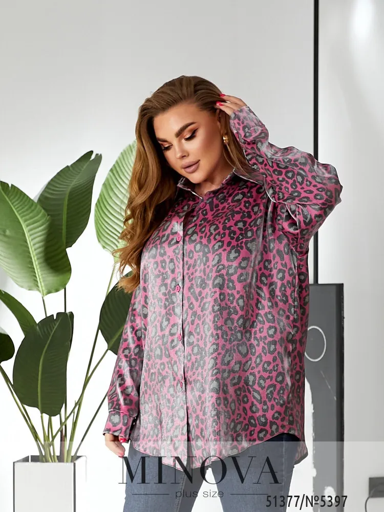 Рубашка 5397-малиновый Minova