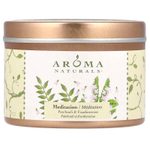 Aroma Naturals, Soy VegePure®, маленькая консервная свеча из сои, пачули и ладан, 79,38 г (2,8 унции)