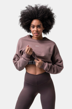 Худи LOOSE FIT SWEATSHIRT "FEELING GOOD" 420 Коричневая