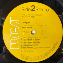 Винтажная виниловая пластинка LP David Bowie Lodger (Japan 1982) (No Obi)