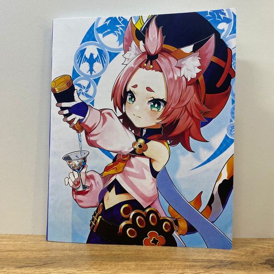 Тетрадь Genshin Impact Диона