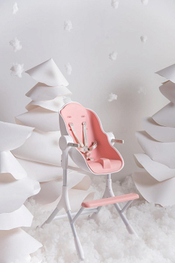 Стульчик для кормления Oribel Cocoon Z Розовая карамелька