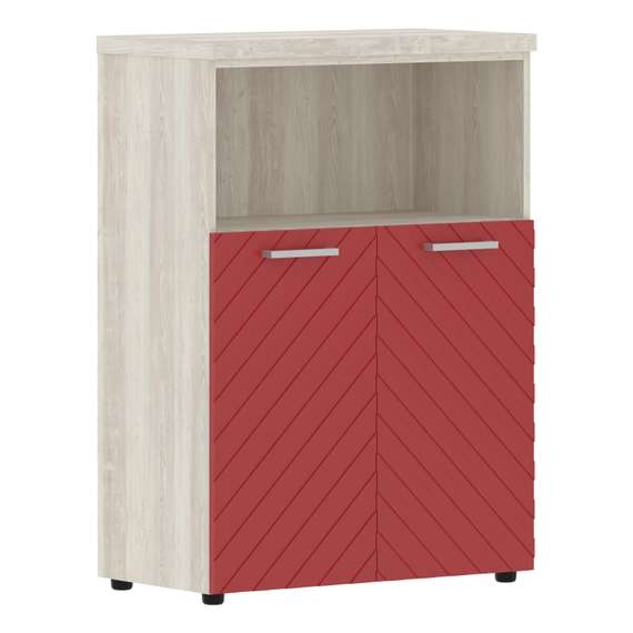 Шкаф с глухими малыми дверьми и топом TLMC 85.3  856х450х1203 TORR LUX