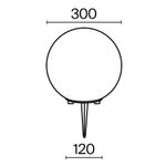 Ландшафтный светильник Outdoor O594FL-01W