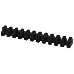 Зажим винтовой ЭРА NO-225-514 изолированный ЗВИ-нг 20А (2.5-14 мм2) 12 пар чёрный | Зажим винтовой ЗВИ